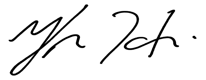 Yoichi Hori written signature.