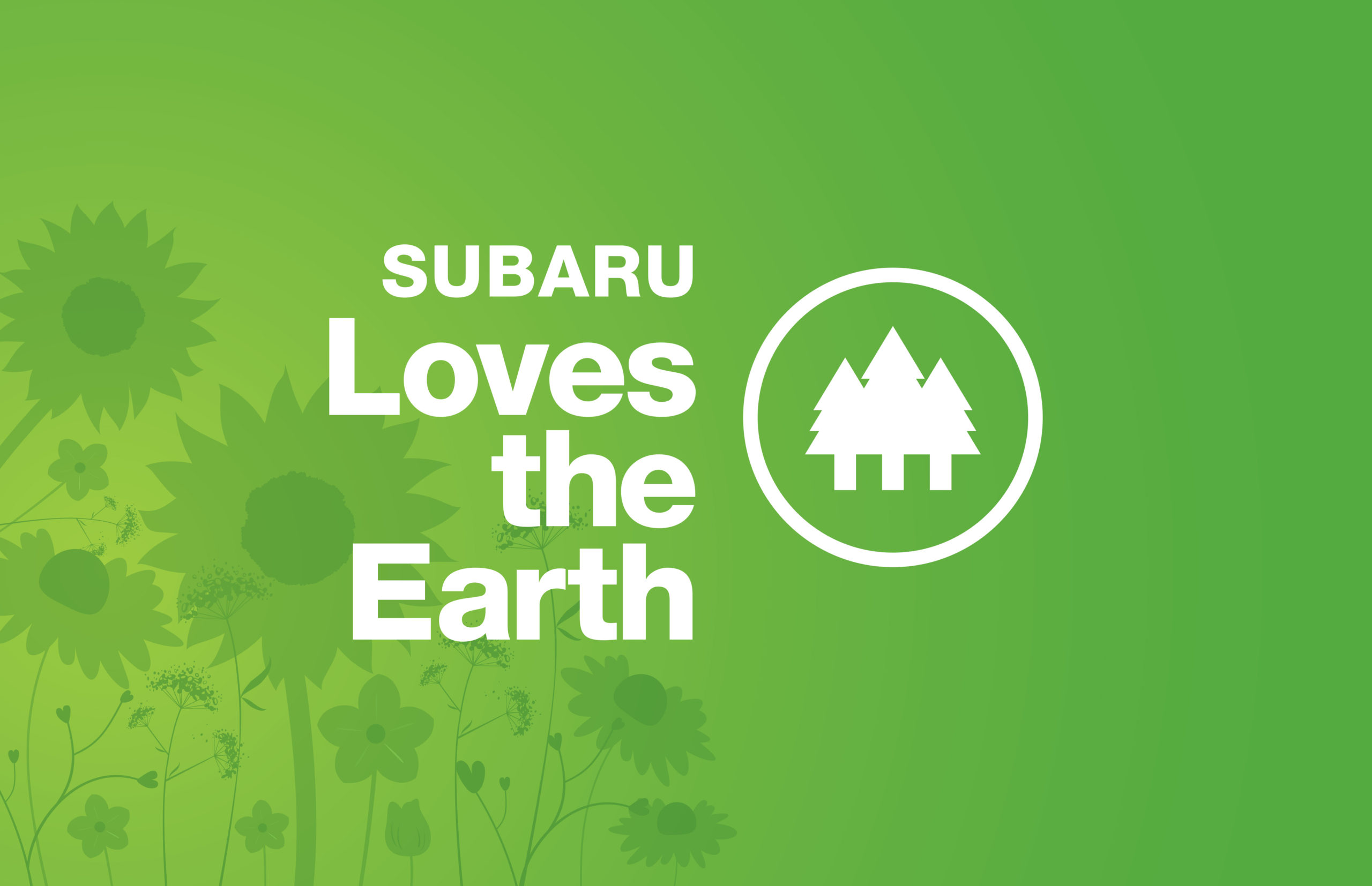 Subaru loves the earth