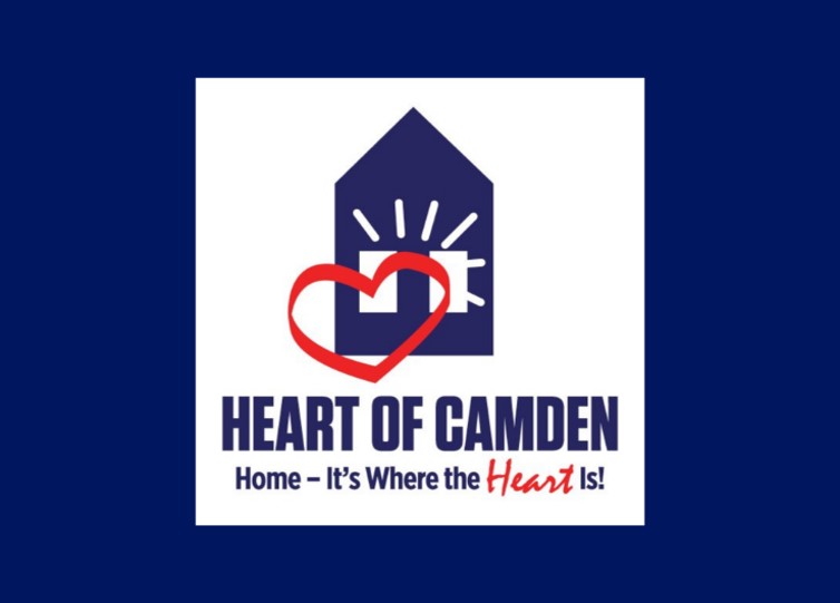 Heart of Camden logo. Home – It's where the heart is!