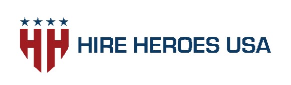 Hire Heroes USA logo.