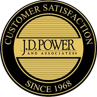 J.D. Power and Associates logo. Customer satisfaction since 1968.