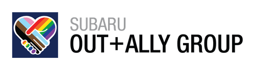 Subaru Out + Ally Group logo.