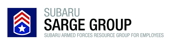 Subaru Sarge Group logo. Subaru Armed Forces Resource Group for Employees.