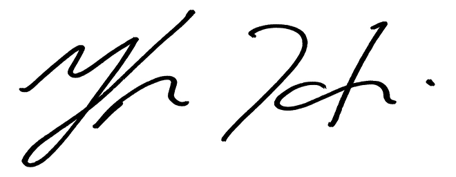 Yoichi Hori written signature.