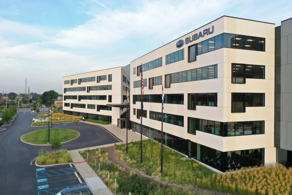 Subaru of America headquarters building.