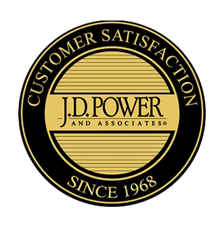 J.D. Power and Associates Customer Satisfaction since 1968 seal